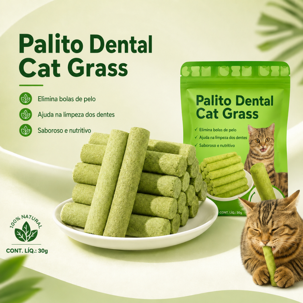 Palitos De Grama Para Gatos Mastigar Cuidados Com Os Dentes Aumentar O Apetite Bola De Pêlo