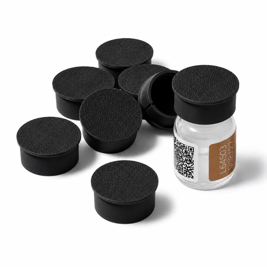 Kit Tampas para Ampolas 3ml - TG - Kits 4, 10 e 20 Unidades | Diversas Cores — imagem 2 de 2