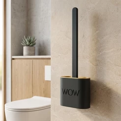Escova De Silicone Vaso Sanitário Base Para Banheiro Privada