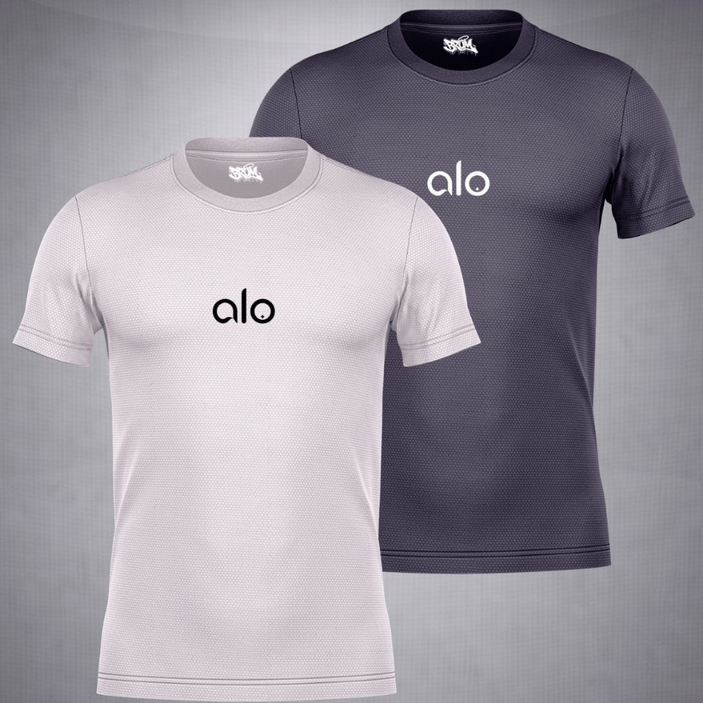 Kit 2 Camiseta Dry Fit Masculina Camisa Yoga Corrida Cross Fit Tenis Academia Ciclismo