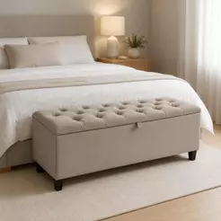 Baú Recamier Veludo Luxuoso 120cm Decoração Organizador Para Quarto Cama Porta Objetos Decorativo Sapateira