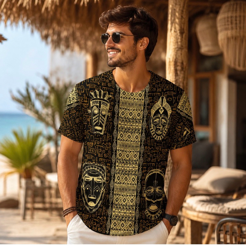 CAMISA INDIANA ESTILO AFRICANO