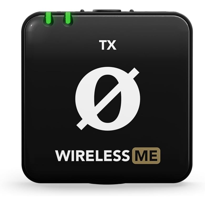 Transmissor Sem Fio Rode Wireless ME TX - Alcance de 200m com Microfone