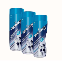 Kit Talco Herbíssimo SEC Tradicional 100g (3 unidades)