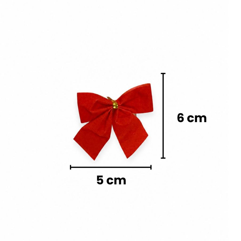 Kit 10 Enfeite Laço para Árvore de Natal Decoração Natalina · foto 2