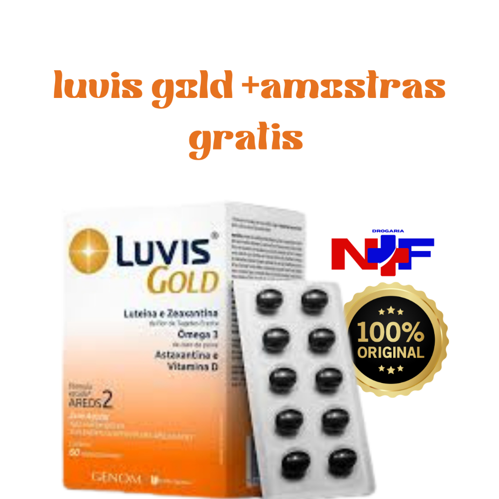 Luvis Gold c/ 60 Cápsulas + 30 gratis