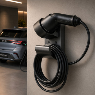 Suporte Parede Carregador Carro Elétrico Tipo 2 Universal Para Volvo BMW BYD Audi