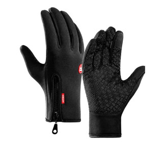 Luva Impermeável Térmica Touch Celular Para Moto Bike Esportes Trilha Frio Antiderrapante Unissex