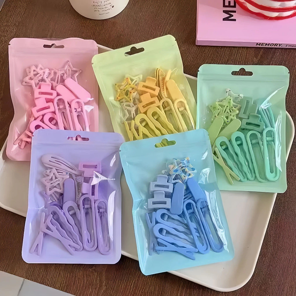 Kit18 Presilhas de Cabelo Fofas em Formato De Estrela para Acessórios De Cabelo infantil