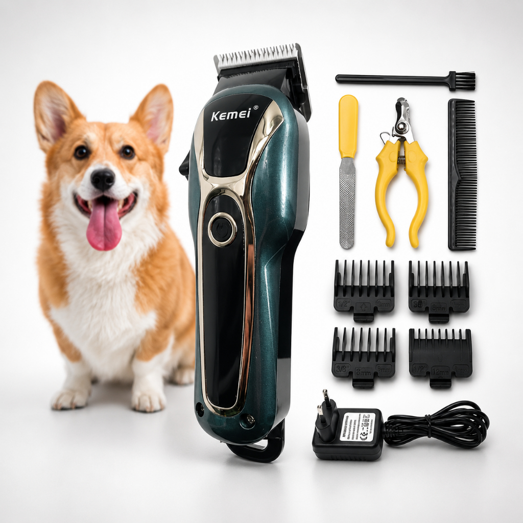 Máquina Tosa De Pet Profissional Kemei 1991 Bivolt