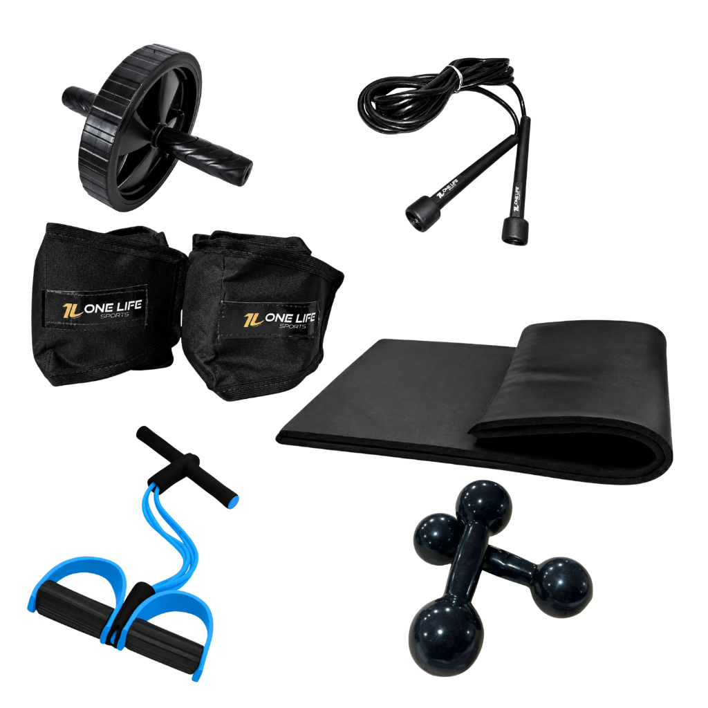 Kit Completo Treino em Casa com Acessórios