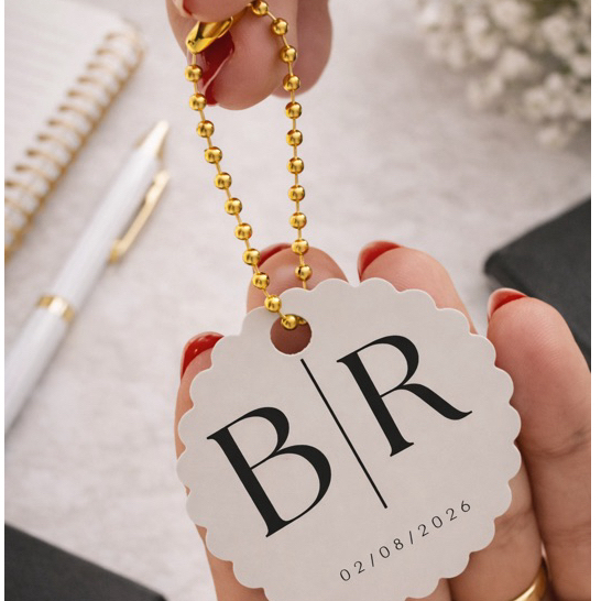 Tags personalizadas com bordas trabalhadas, Redondas | Lembrancinhas Casamento, Aniversário, Infantil