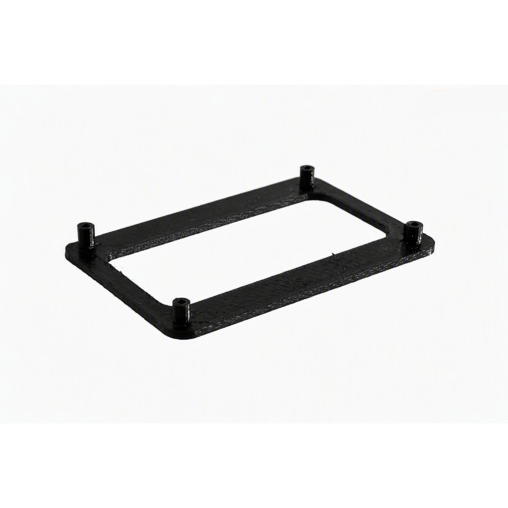 Backplate Cooler AMD AM4 Processador Ryzen - Preto e Branco