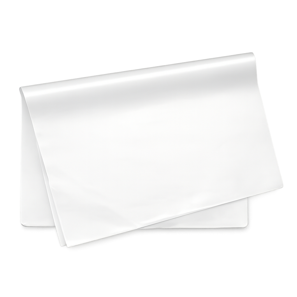 Papel Seda 30x70 cm - 1000 folhas - calçados, embrulho, presente, artesanato - Papelaria Branco