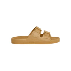 Sandália Chinelo Linus Vegana Unissex Slip On Palmilha Anatômica Antiderrapante Gengibre