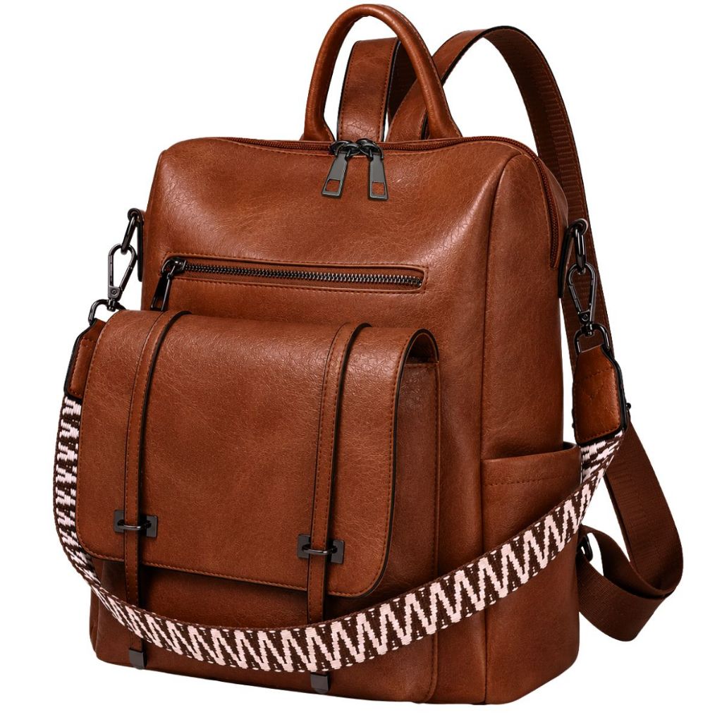 Mochila Bolsa Feminina Moderna Prática Bolso Antifurto Alça de Ombro Dia a Dia Faculdade Reforçada