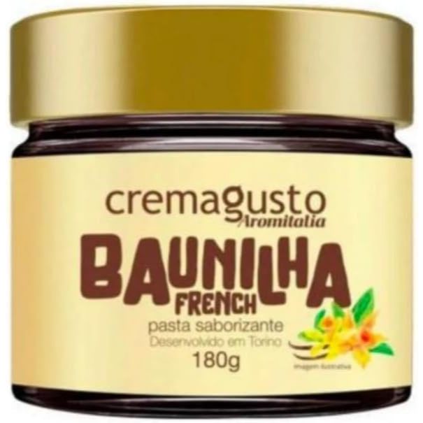 Pasta Saborizante Baunilha French 180 g Cremagusto Aromitalia