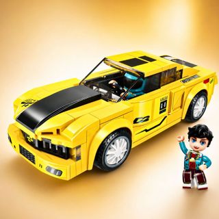 Brinquedo Infantil Interativo Montar Carro Hornet Original