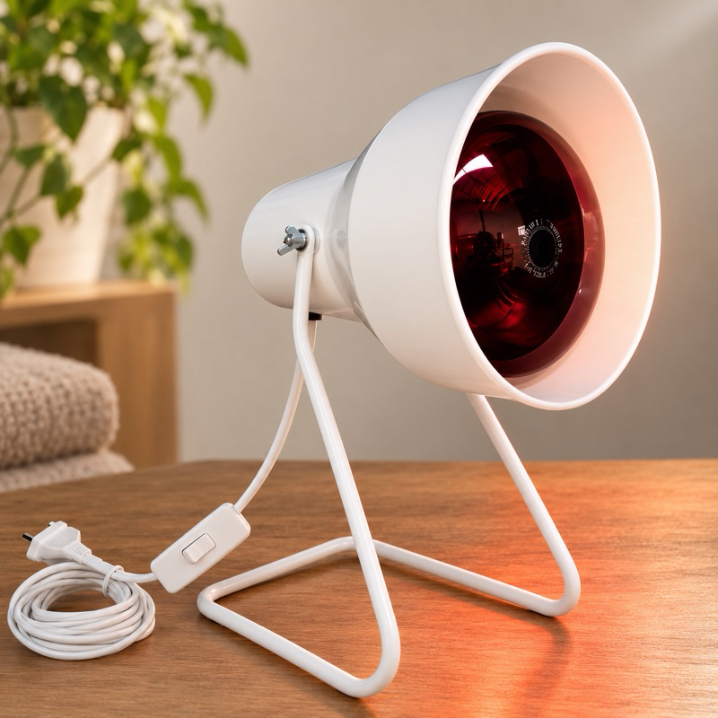 Aparelho Suporte Fisioterapia Infravermelho com Lâmpada 250W 110V