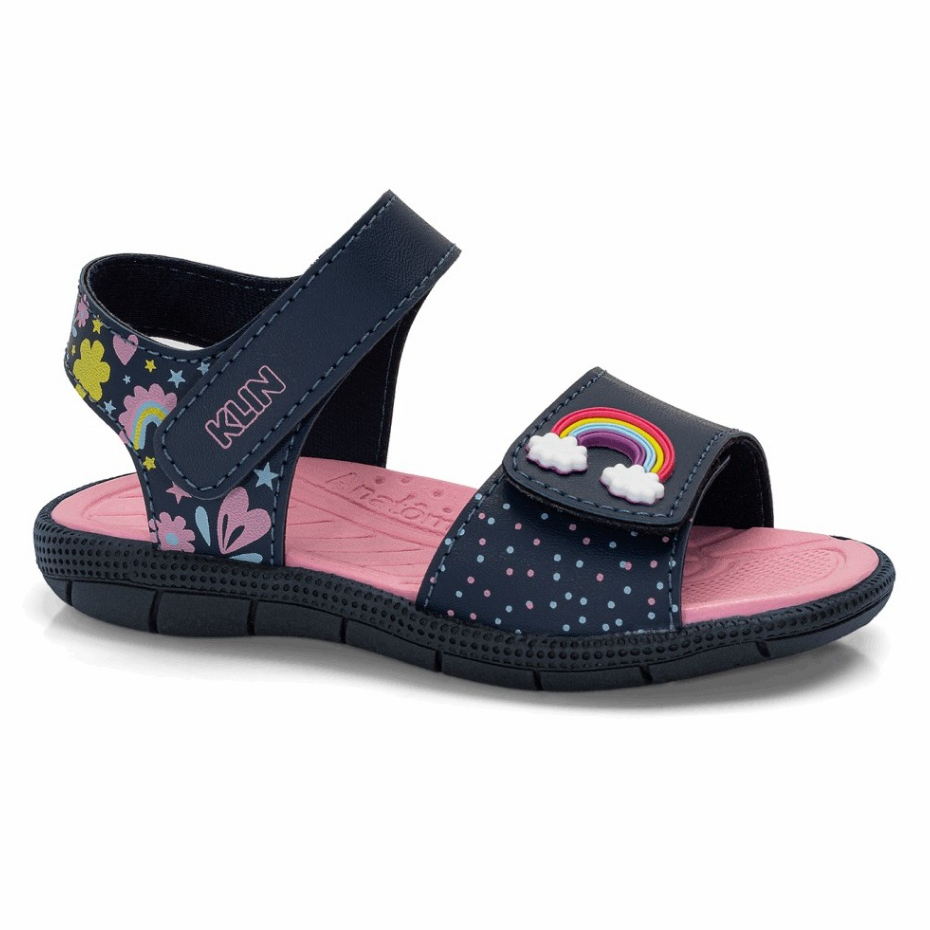 PAPETE SANDÁLIA INFANTIL MENINAS TIC TAC KLIN 171259000/ 711171000 — imagem 2 de 2