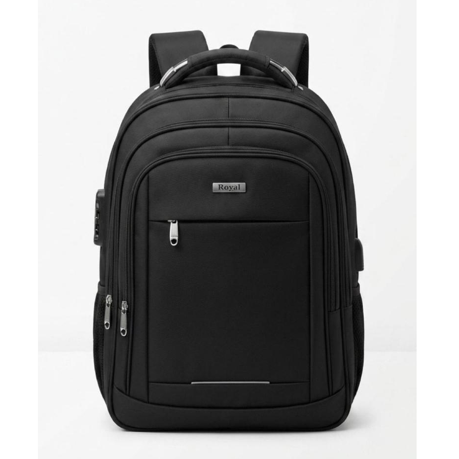 Mochila Royal Executiva Masculina 40L Com Bolsa Anti-Furto Trabalho Escritorio Notebook