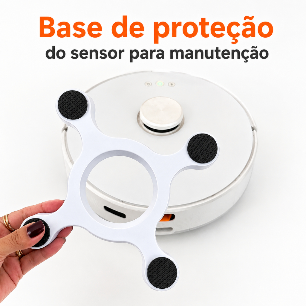 Suporte Base Anti-Risco Robô Aspirador Xiaomi Roborock Kabum Smart Proteção do S