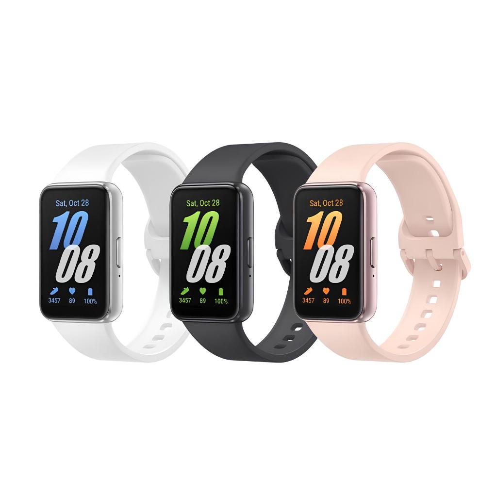 Smartwatch Galaxy Fit3 Original Display 1.6 Amoled Fit 3 Pulseira Esportiva Blue