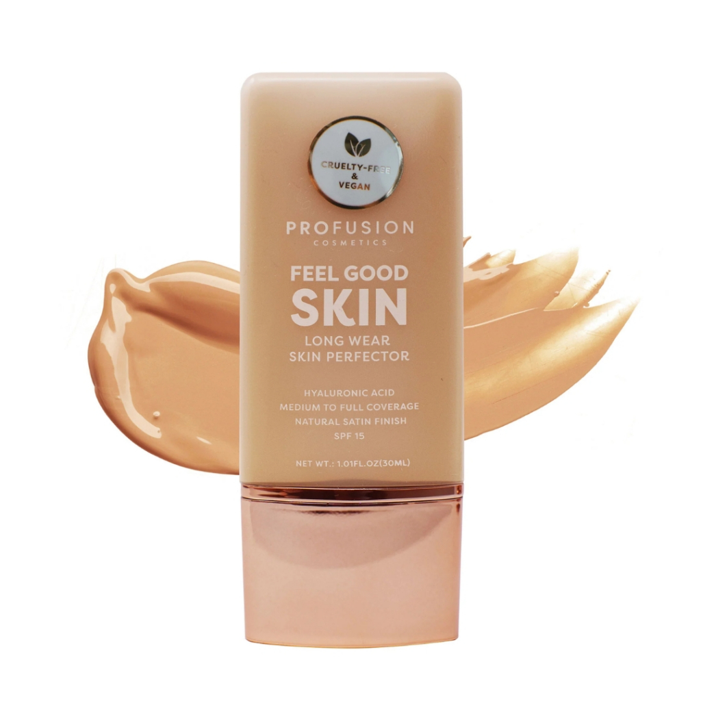 Base Facial Profusion Feel Good Skin Hidratante com Ácido Hialurônico FPS 15 30ml - V.04/27
