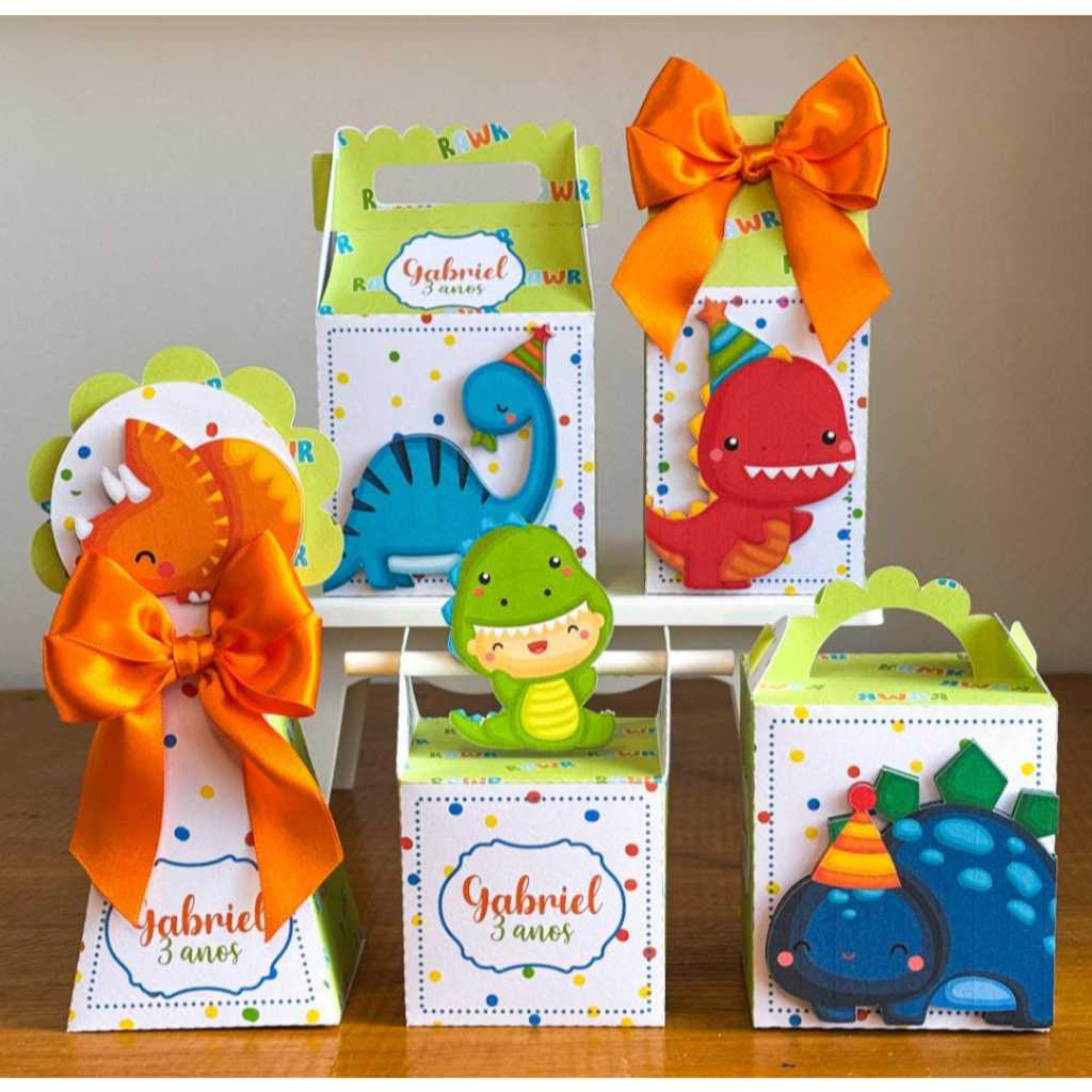 Kit Festa Dinossauro baby para Lembrancinhas Decoração Festa Infantil