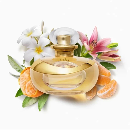 Kit 1 ate 2 Perfume Feminino Lyiliiy 100ml Frasco de Vidro - Sedução e Luxo