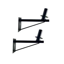 Kit 2 Suporte De Parede Para Caixa De Som Acustica Até 25kg P/Igrejas, Salões, Bares etc;