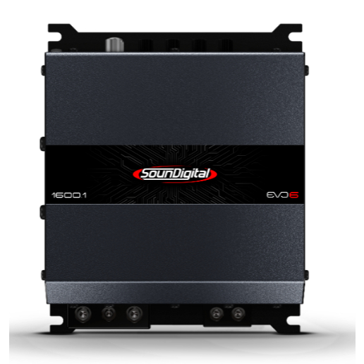 Amplificador Módulo 1600.1 Evo6 Lançamento 1 canal de 1600w RMS