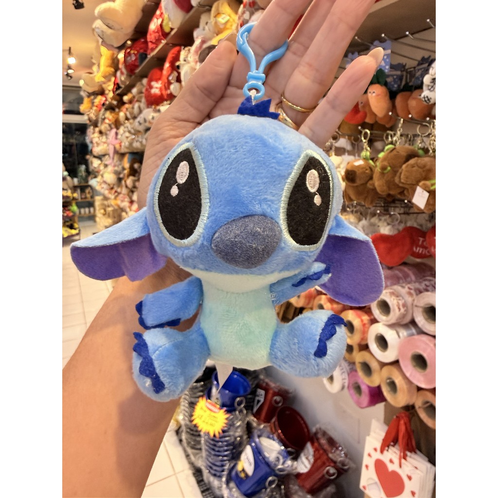 Chaveiro de Pelúcia 12cm para Bolsa e Mochila