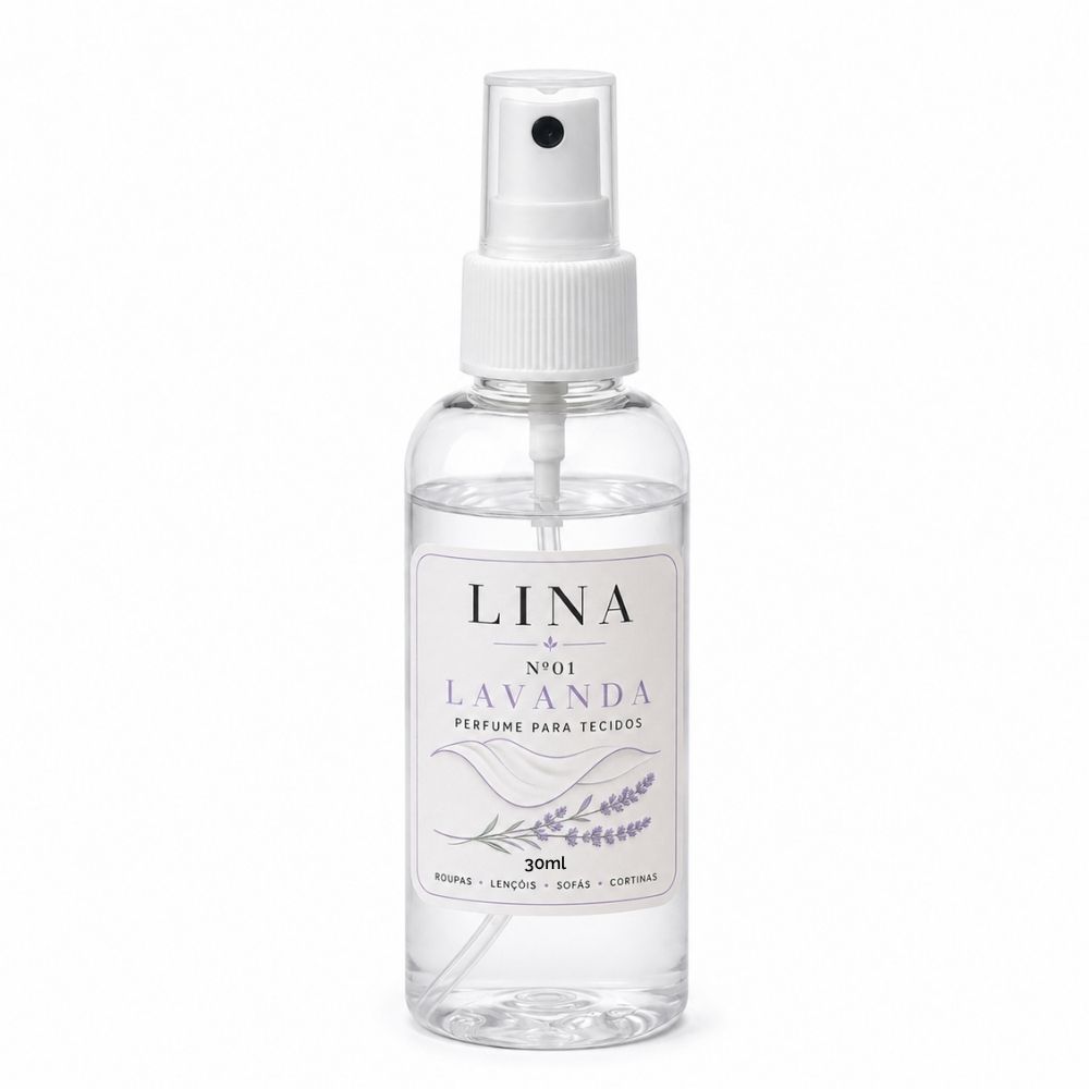 Aromatizador Lavanda 30ML Para Tecidos Roupas Cama Mesa Banho Guarda Roupa