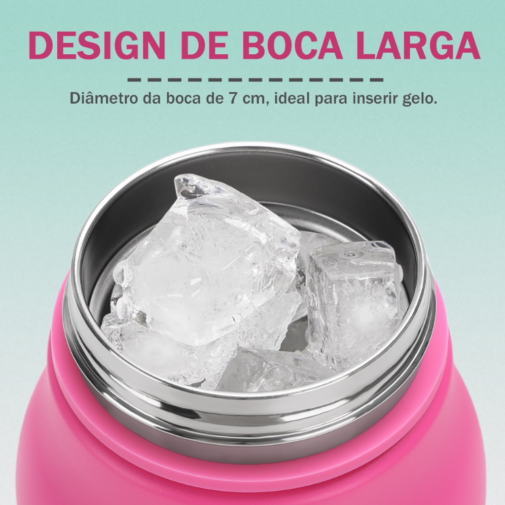 MODUS Garrafa Térmica 1,7L Inox 304 À Prova de Vazamentos, Alça Transporte, Base de Silicone Antiderrapante · foto 2