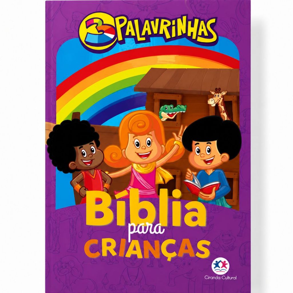 3 Palavrinhas- Bíblia Para Crianças |Histórias Do Antigo E Novo Testamento |Editora Ciranda Cultural