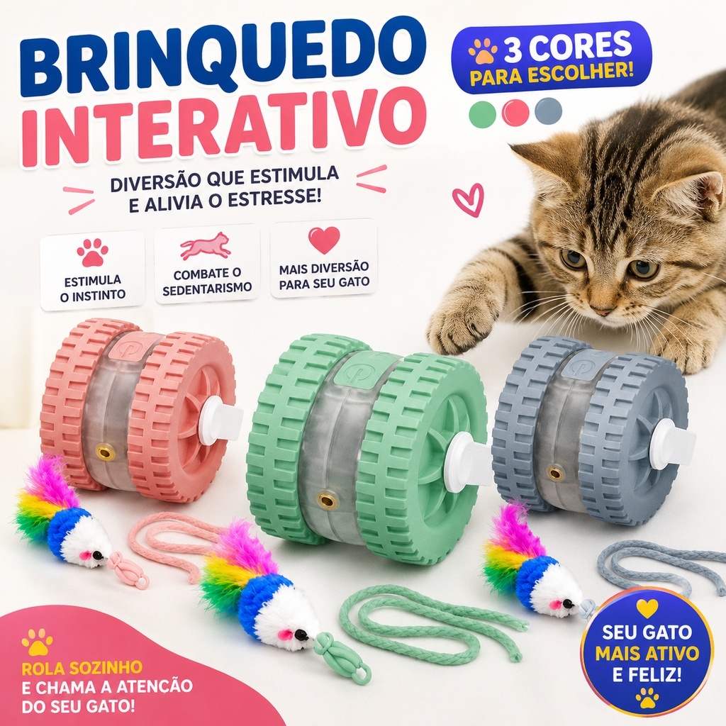 Bola de Rolamento Automática, Brinquedo Interativo Para filhotes, Treinamento Elétrico com Laser para Cães