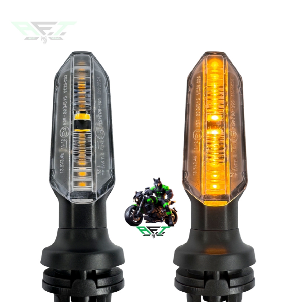 Par de Pisca Seta Twister Titan Fan 125-150 Xre Cb300 Bros universal