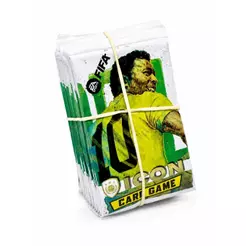 Kit 200 Cards Figurinhas FIFA ICONS 50 Pacotinhos Jogadores Lendas Do Futebol Cartas de Bater Bafo