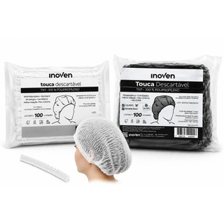 Kit Até 300 Toucas TNT Sanfonada–100% Polipropileno