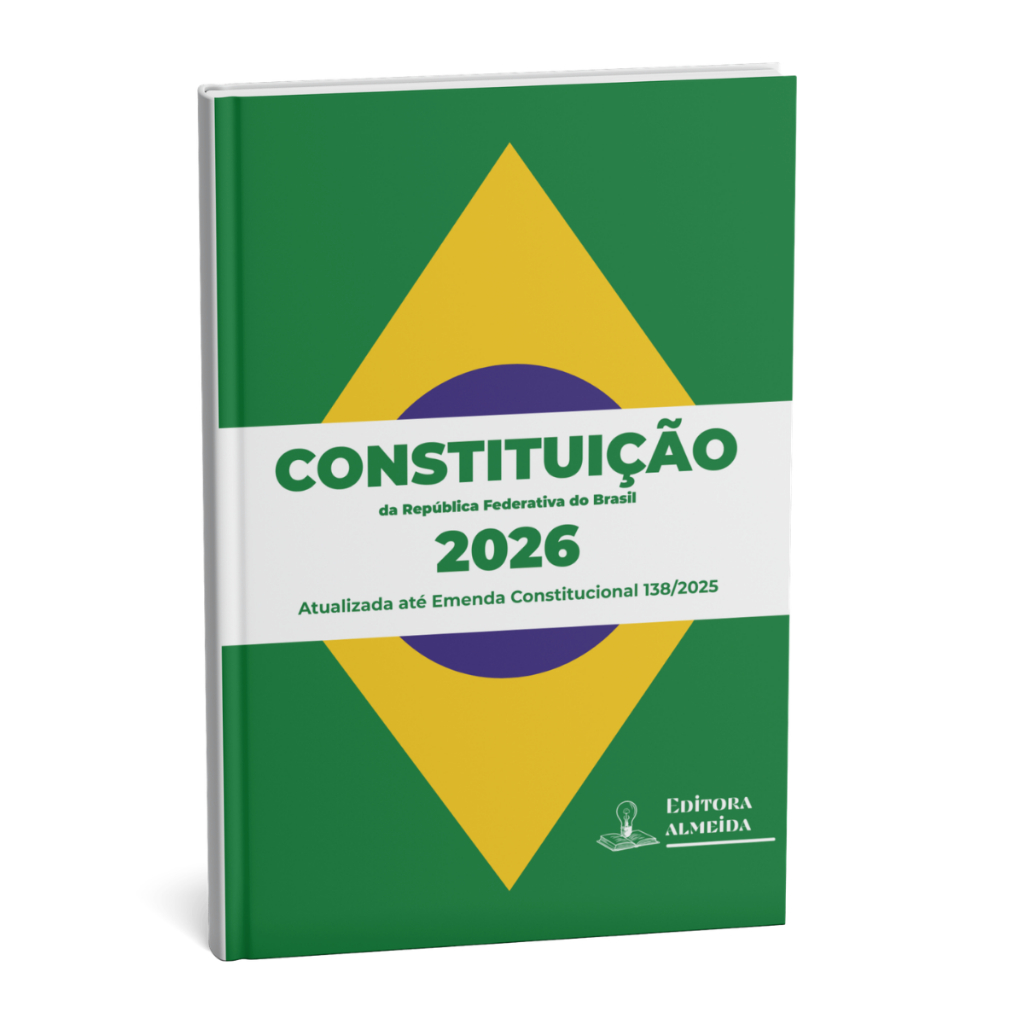 Livro Constituição Federal 2026 Atualizada EC 138/2025 Lei Seca A5 | Índice Remissivo | ADCT | CF 1988