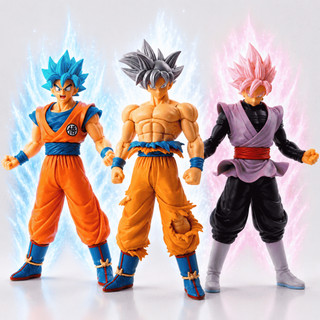 Boneco Dragon Ball Z Super Action Figure Goku Vegeta Colecionável Anime Vários Modelos