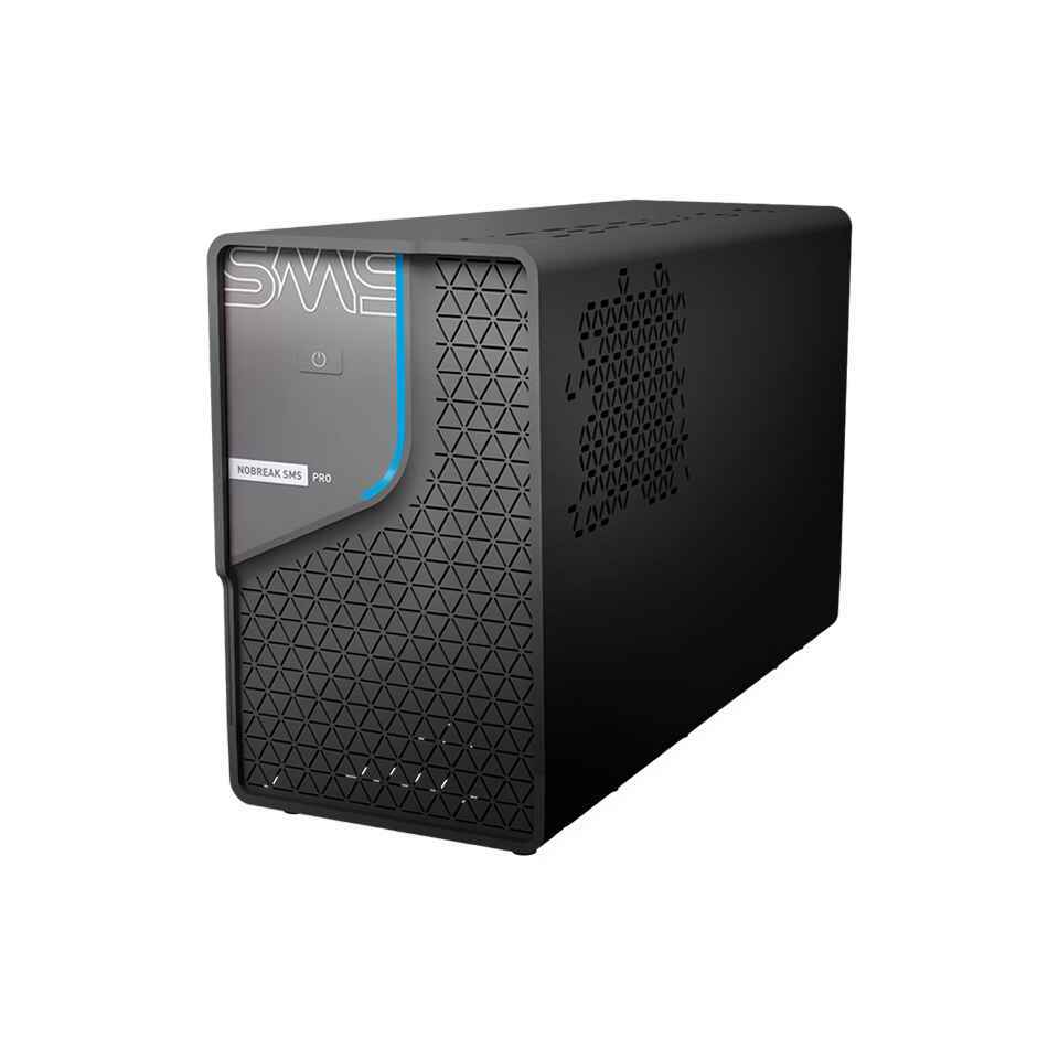 No-Break SMS Pro 1800VA (1260W) Preto (E:Bi-Aut / S:Bi-Manual / T:8 / Ent.Bat.Ex