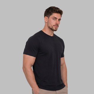 Camiseta Tech Modal 92% Elastano 8% Modal Camisa Anti Odor Lisa Masculina