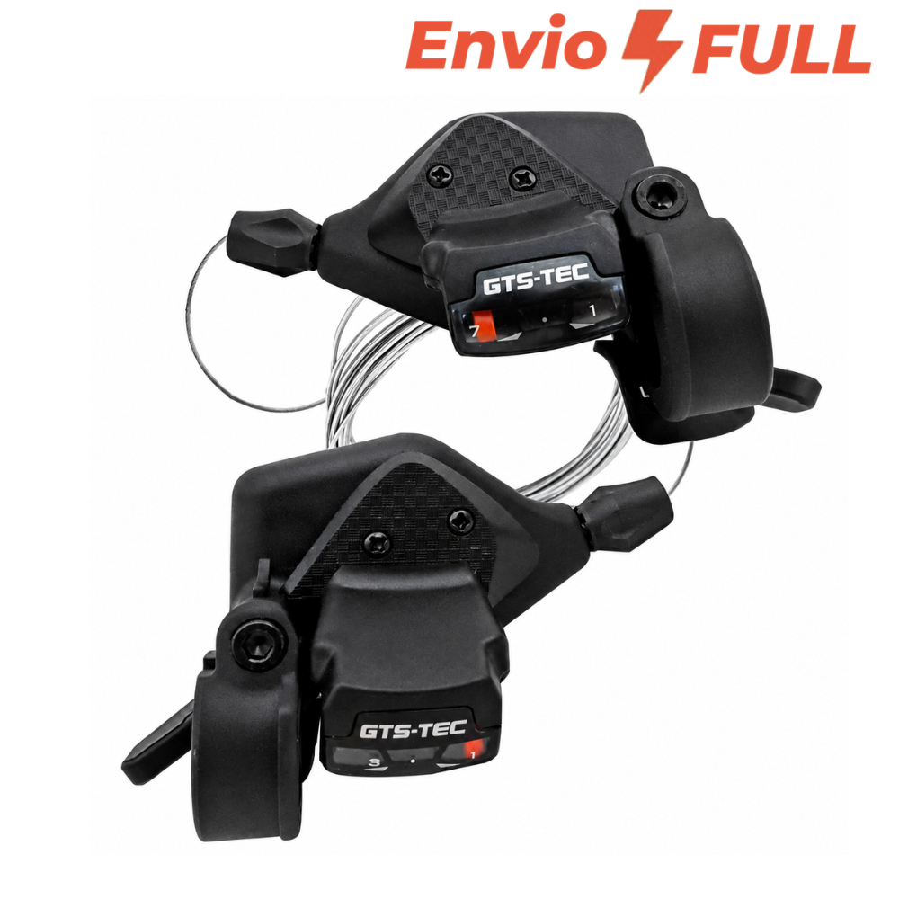 Passador Alavanca Par Rapidfire Gts 9v c/ Cabos GTS-TEC