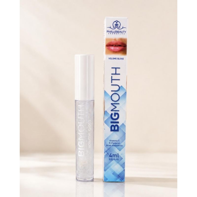 Gloss Labial PhálleBeauty 4ml com Volume Instantâneo