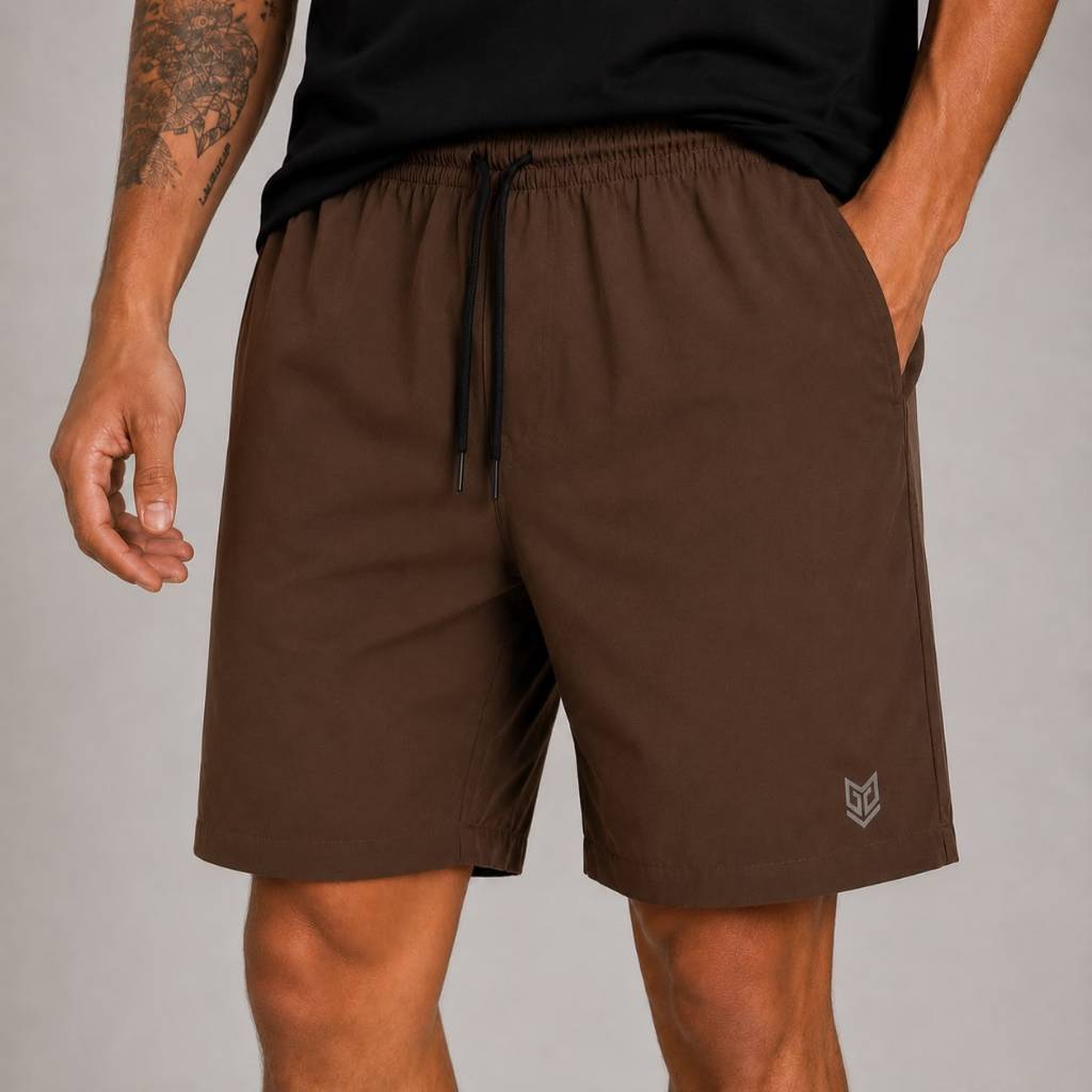 Bermudas Masculina Tactel Elastano Dry fit Academia Treino Praia Cor Neon