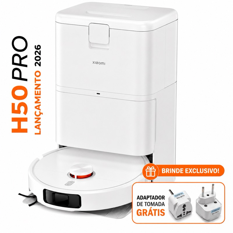 Robô Aspirador H50 Pro Vacuum | 15.000Pa | Original Lacrado