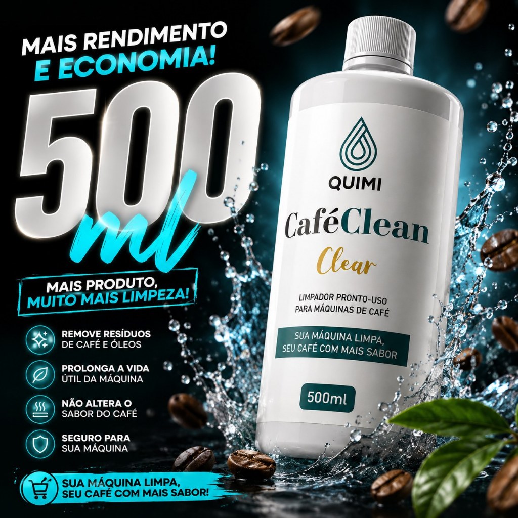 Imagem Descalcificante Limpa Cafeteira Expresso Maquina Nespresso Dolce Gusto 3 Corações Café Dentro Limpeza Eficaz