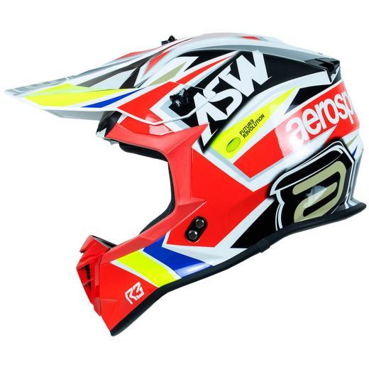 Capacete Motocross Asw R3 Off Road Trilha Enduro Lançamento